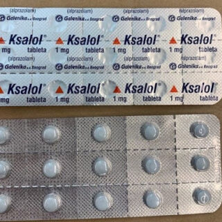 Ksalol 1 mg is a prescription medication containing alprazolam, a benzodiazepine used to manage anxiety disorders and panic attacks